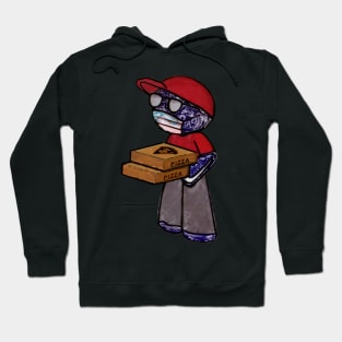 Pizza dude Hoodie